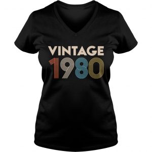 Official vintage 1980 Ladies Vneck