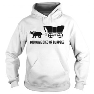 Oregon trail you have died of burpees Hoodie