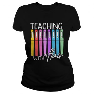 Pens teaching with flair Ladies Tee