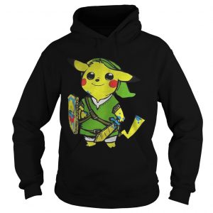 Pikachu Link The Legend of Zelda hoodie