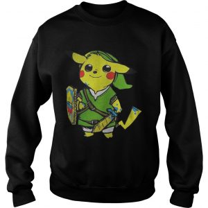 Pikachu Link The Legend of Zelda sweatshirt