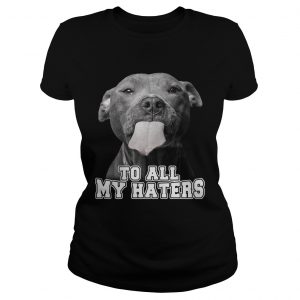 Pitbull to all my haters Ladies Tee