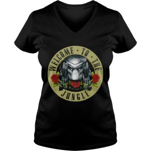 Predator welcome to the jungle Ladies Vneck