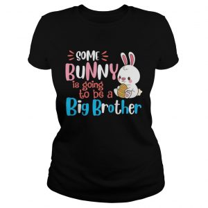 Some Bunny Is Going To Be A Big Brother Easter Ladies Tee
