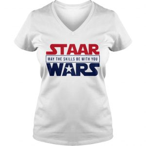 Staar Wars my the skills be with you Ladies Vneck
