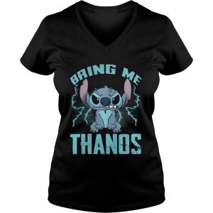 Stitch Bring Me Thanos Ladies Vneck