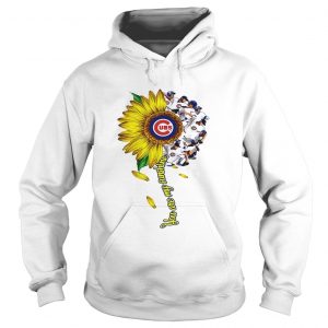 Sunflower You are my sunshine Chicago Cubs Hoodie