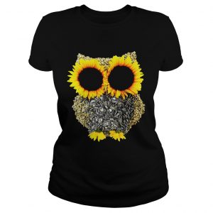 Sunflower owl Ladies Tee