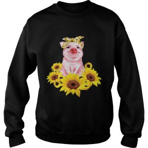 Sunflower pig Sweatshirt