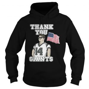 Thank you Giants American Hoodie
