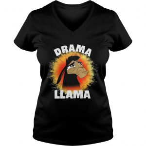 The Emperors New Groove Kuzco Llama Drama Llama Ladies Vneck