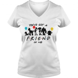 Toy Story youve got a friend in me Ladies Vneck