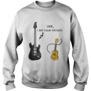 Ukulele and guitar Uke I am your father Sweatshirt