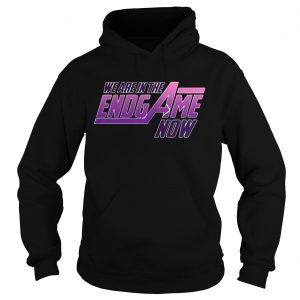 Official We Are In The Endgame Now Hoodie