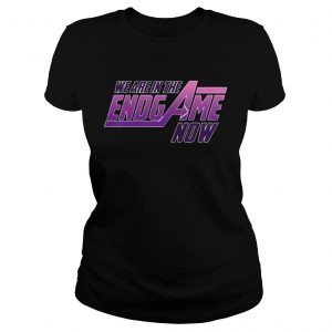 Official We Are In The Endgame Now Ladies Tee