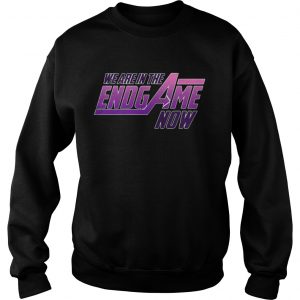 Official We Are In The Endgame Now Sweatshirt