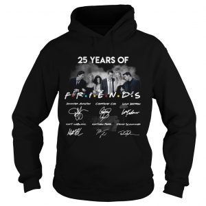 25 years of friends signature Hoodie