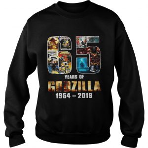 65th Years of Godzilla 19542019 For Memories Sweatshirt