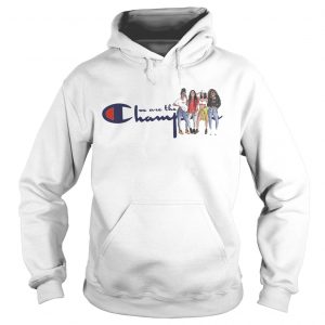 African American girl we are the champions Hoodie