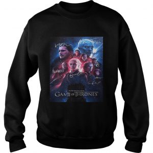 An HBO original series Game Of Thrones signatures Sweatshirt