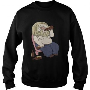 Avenger Endgame Thor fat drinking Sweatshirt