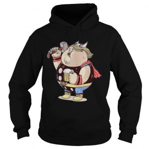 Avengers Endgame Thor fat and beer Hoodie