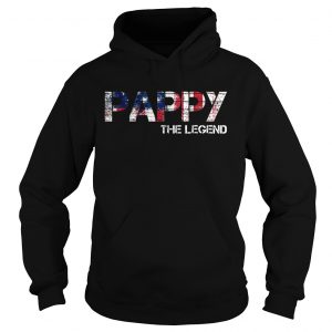 Awesome Father Day Pappy The Legend American Hoodie