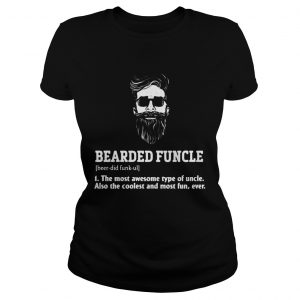 Bearded Funcle Ladies Tee