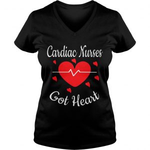 Cardiac Nurses Got Heart Ladies Vneck