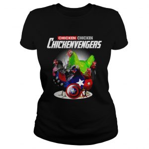 Chicken Marvel Avengers Chickenvengers Ladies Tee