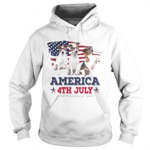 Cool Parson Russell America 4th July Independence Day Hoodie