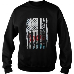 Coors Light flag America Sweatshirt