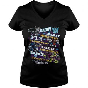Decepticons Fathers Day Transformers Ladies Vneck
