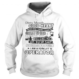 Dirty Mouth Good Heart Kind Soul Sinner Humble Great In Bed Can Drink Like A Fish Hoodie
