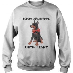 Doberman Funny Sweatshirt