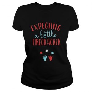 Expecting a little firecracker Ladies Tee