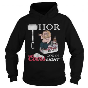 Fat Thor God Of Coors Light Hoodie
