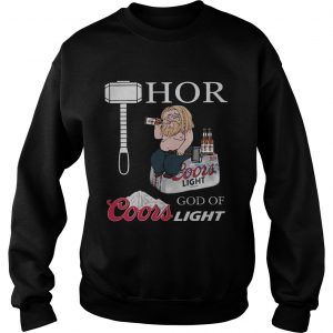 Fat Thor God Of Coors Light SweatShirt