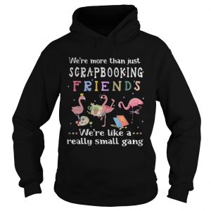 Flamingo were more than just scrapbooking friends were like a really small gang Hoodie