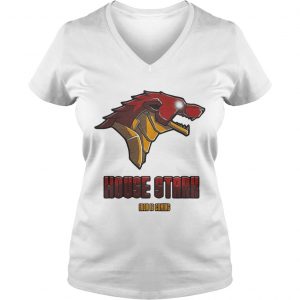 Game Of Thrones House Stark Iron is coming Ladies Vneck