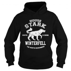 Game Of Thrones House Stark Winter Is Coming Winterfell The North Remembers Hoodie