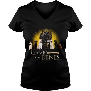 Game Of Thrones King Dogs Game Of Bones Ladies Vneck