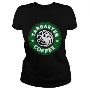 Game of Thrones Dragon Starbucks coffee Ladies Tee