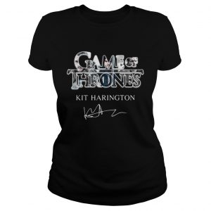 Game of Thrones Kit Harington Jon Snow signature Ladies Tee