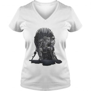 Game of Thrones king Thanos snap Ladies Vneck