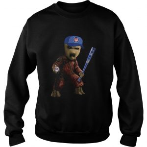 Groot I Am Chicago Cubs Sweatshirt