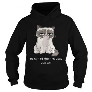 Grumpy the cat the moth the legend 2012 2019 Hoodie