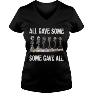 Guns all gave some some gave all Ladies Vneck