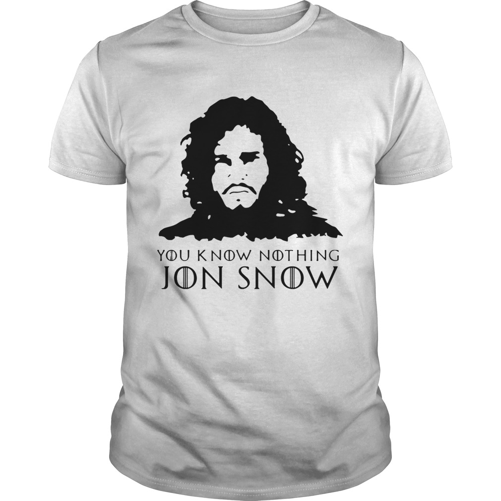 Aegon Targaryen you know nothing Jon Snow Game of Thrones shirt