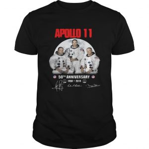 Guys Apollo 11 50th anniversary Walking on the moon shirt